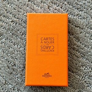 Hermes Scarf Knotting Cards